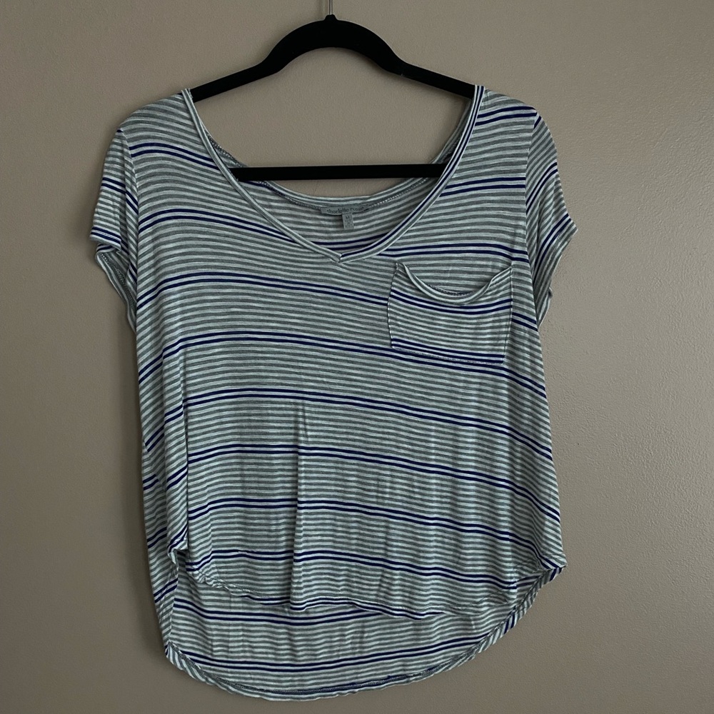 Charlotte Russe Striped T Shirt — Size M